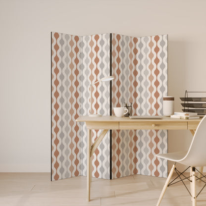HAZY NOSTALGIA 4-Panel Room Divider