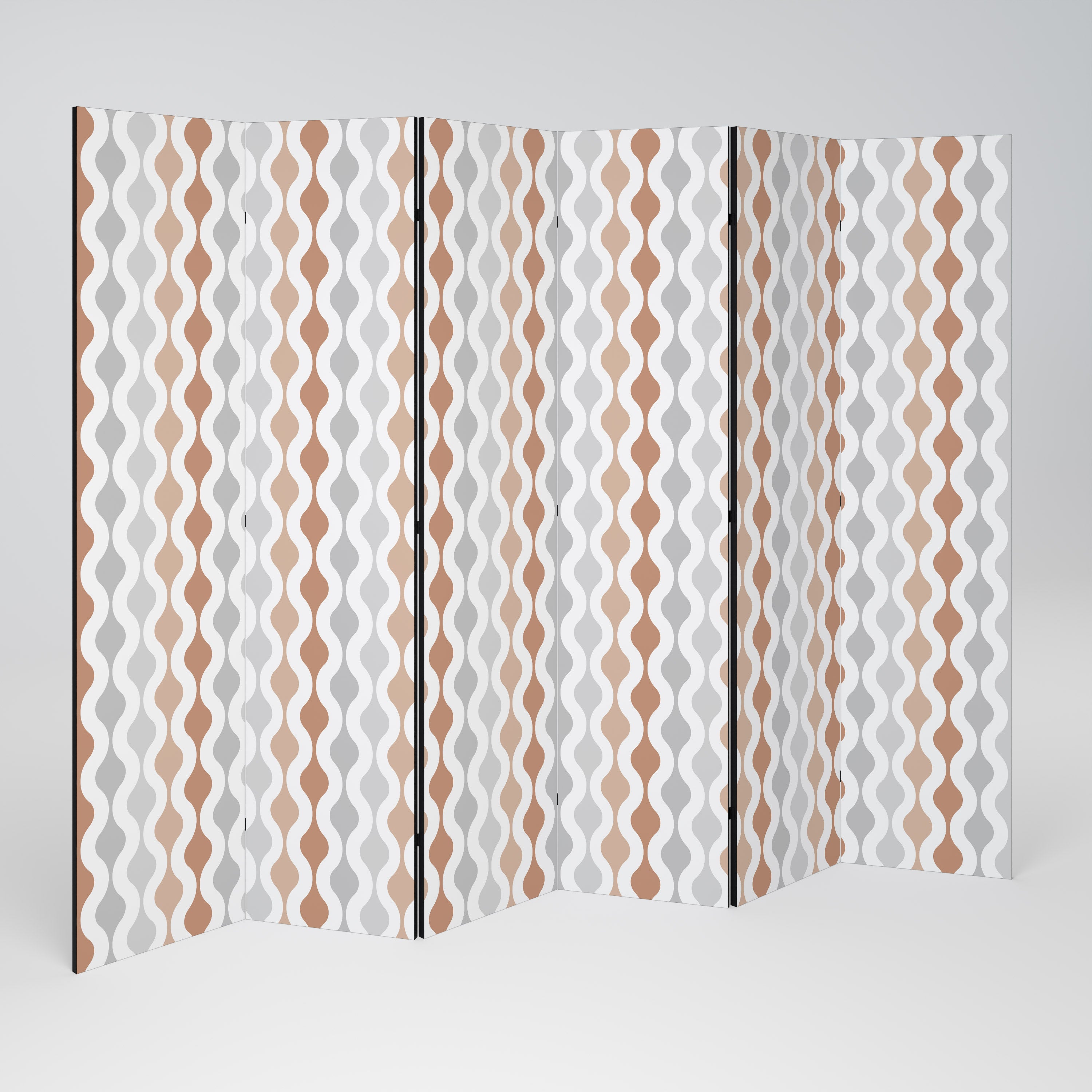 HAZY NOSTALGIA Decorative 6-Panel Room Divider