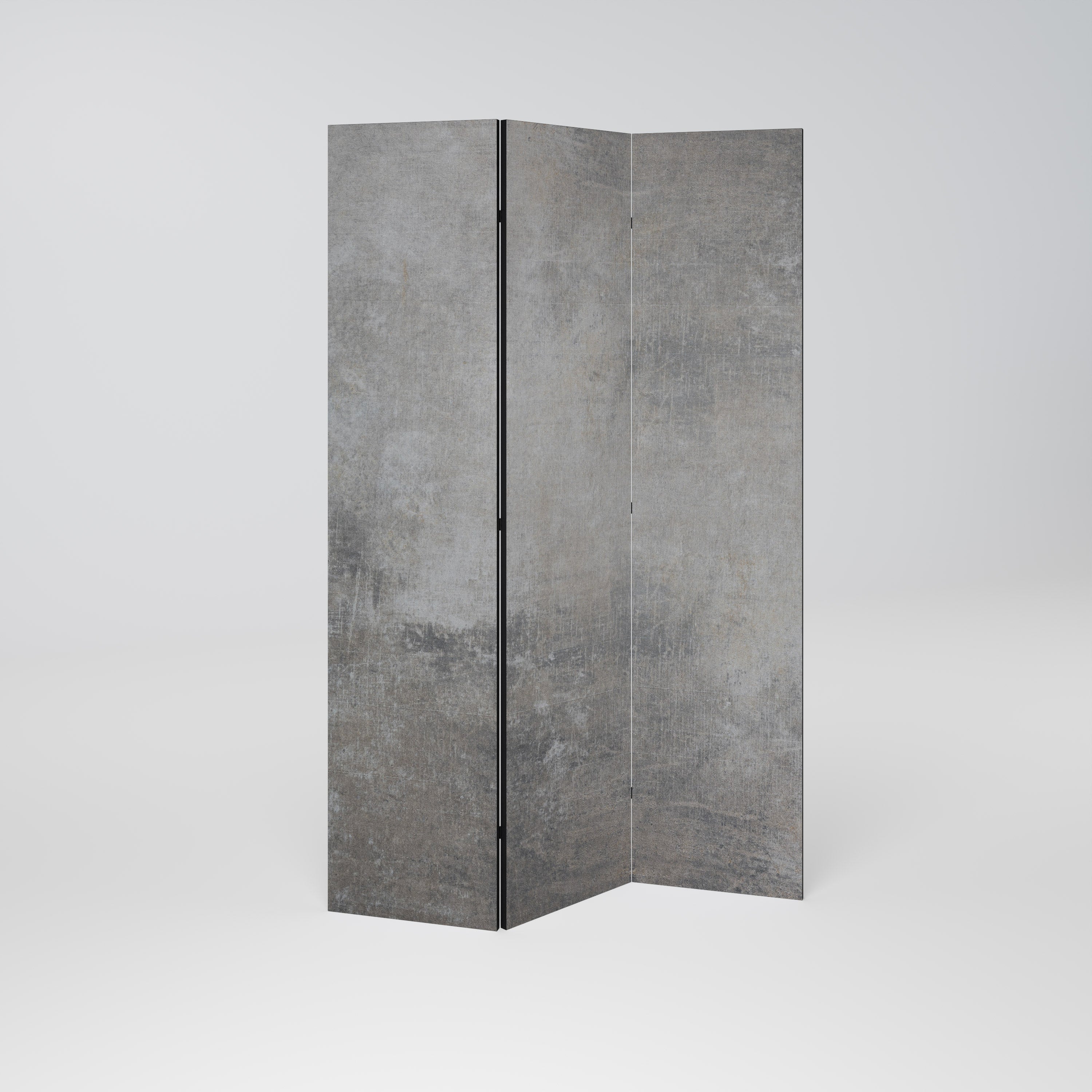 Biombo decorativo de 3 paneles CONCRETE WALL