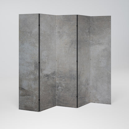 CONCRETE WALL 5-Panel Room Divider