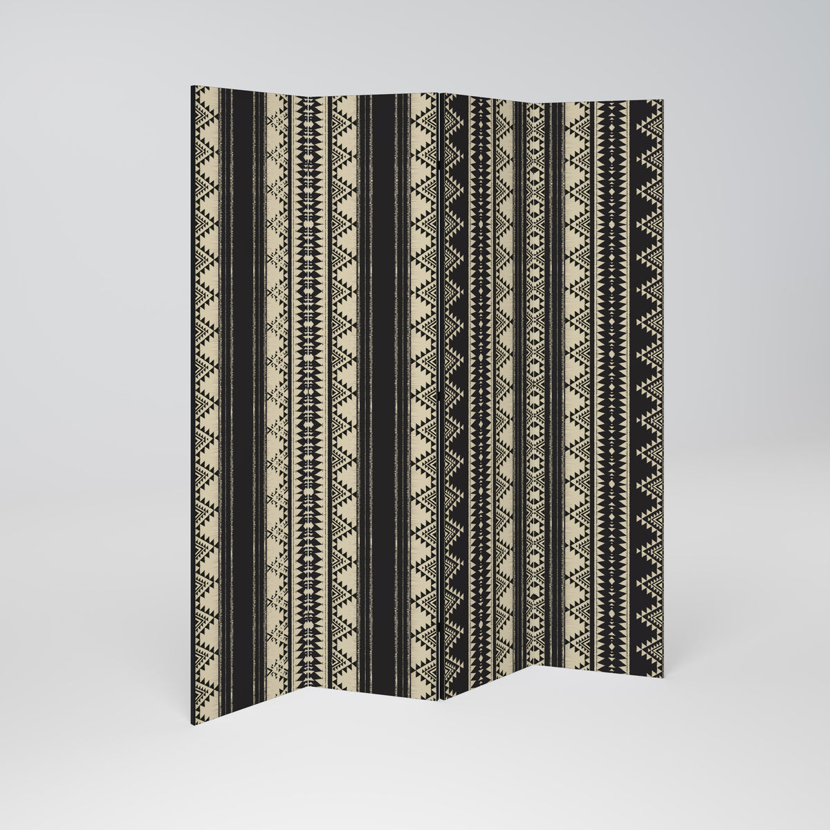 AZTEC Biombo de 4 paneles