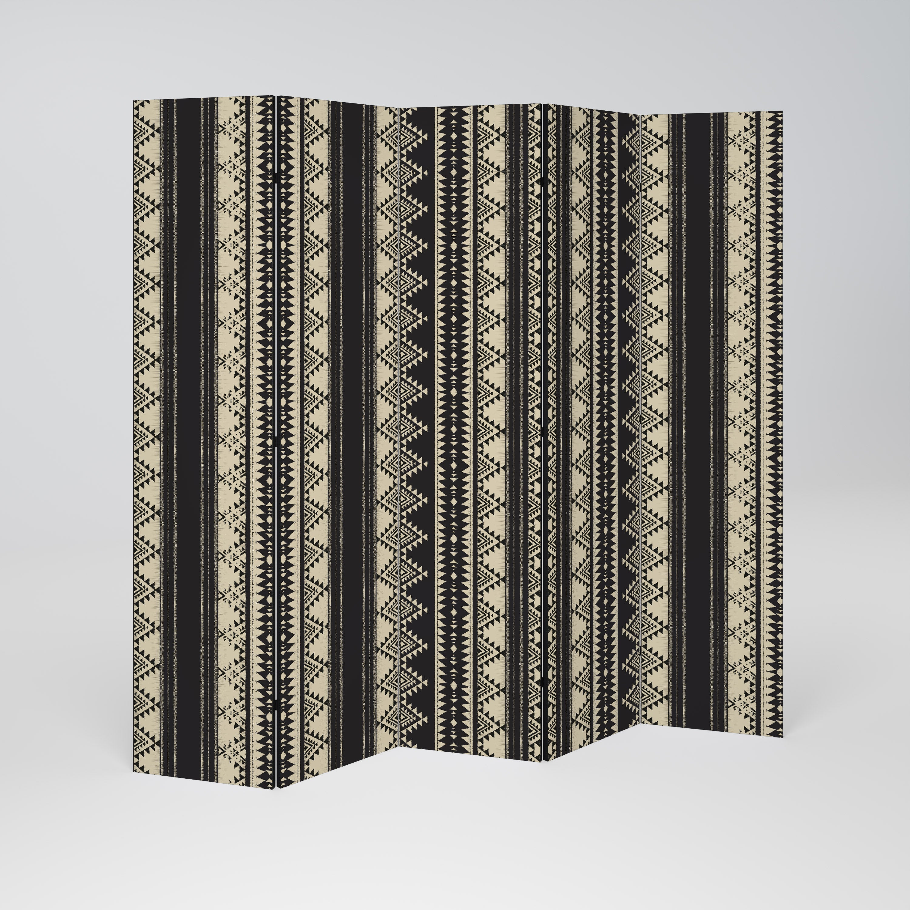 Biombo decorativo AZTEC de 5 paneles