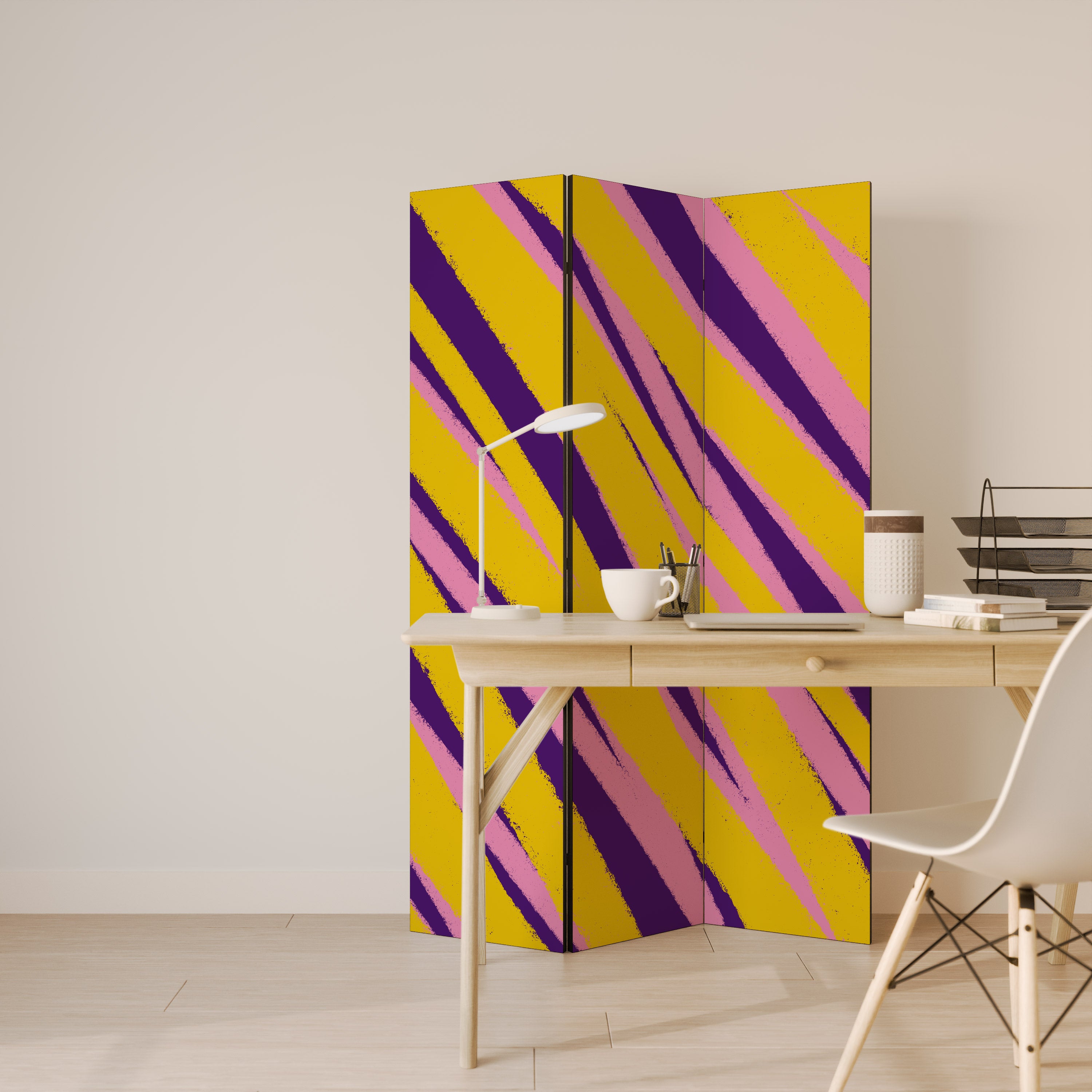 DREAMS COME TRUE Decorative 3-Panel Room Divider