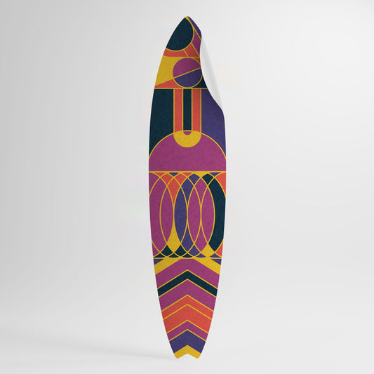 ELECTRIC PATTERNS Vinilo decorativo de tabla de surf