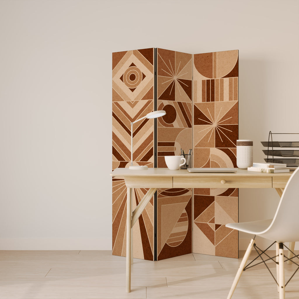 PRISM MOSAIC Biombo de 3 paneles