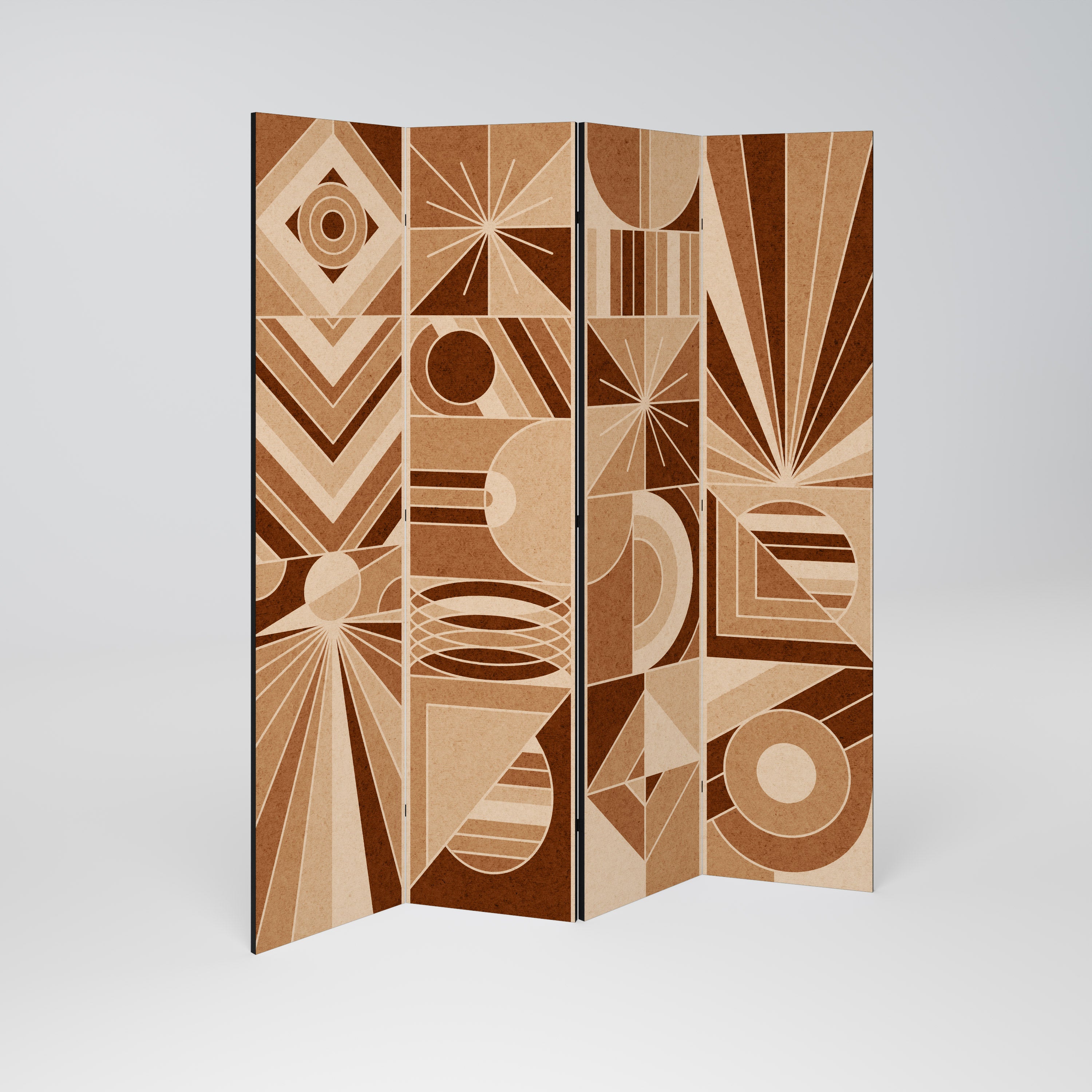 PRISM MOSAIC Decorative 4-Panel Room Divider