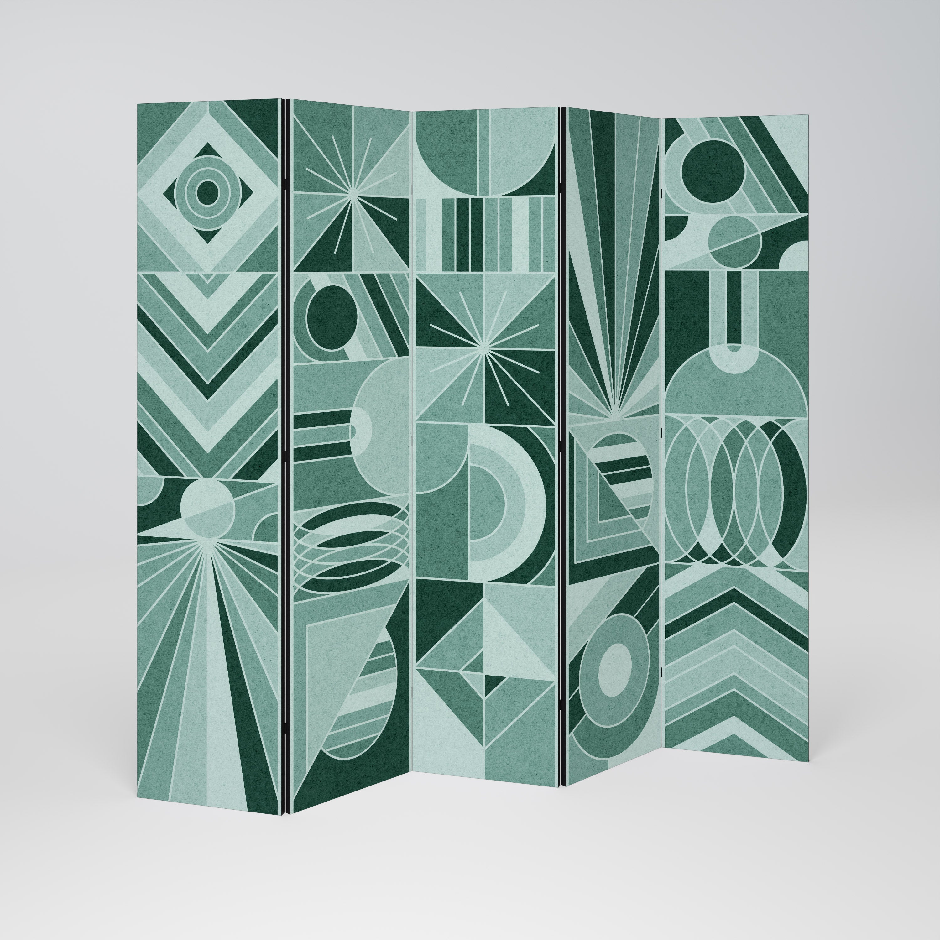 HARMONIC GRID 5-Panel Room Divider