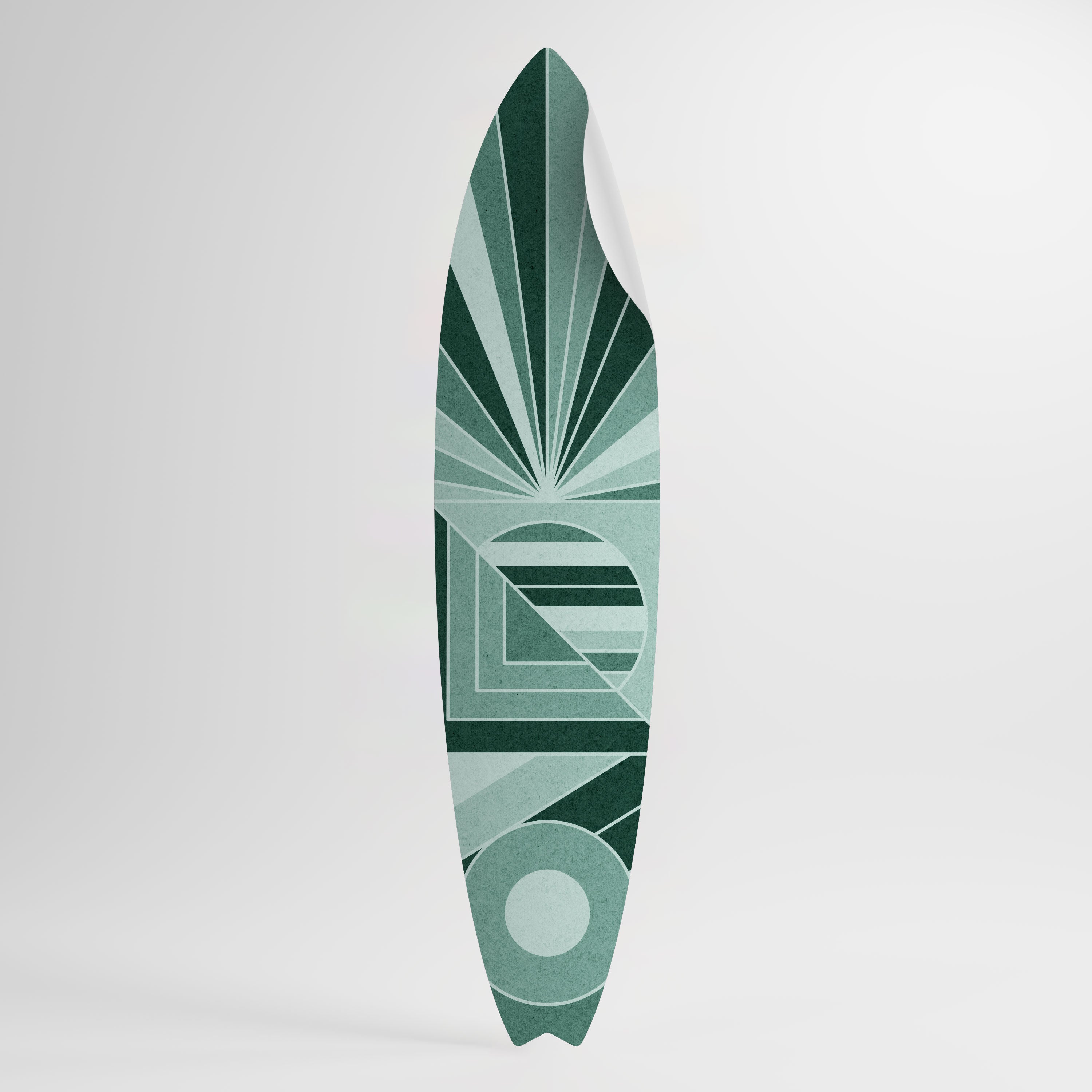 RHYTMIC GRID Peel and Stick Surfboard Sticker