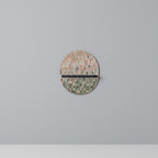 BUILDING THE FUTURE Estante Ovalado Decorativo en Acabado Negro