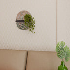 BUILDING THE FUTURE Estante Ovalado Decorativo en Acabado Negro