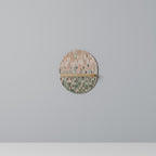 BUILDING THE FUTURE Oval Art Shelf In Oak Effect