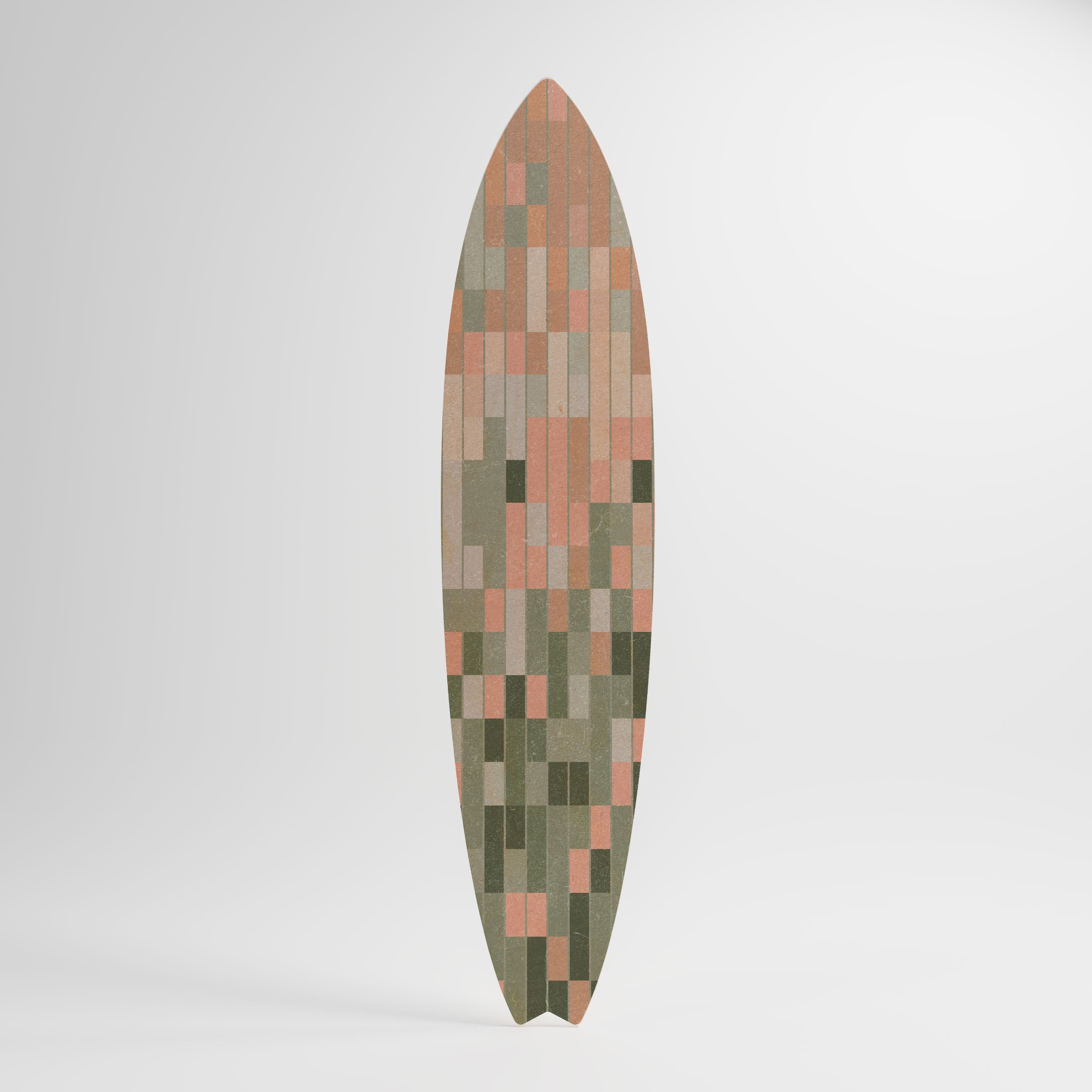 BUILDING THE FUTURE Panel decorativo de tabla de surf