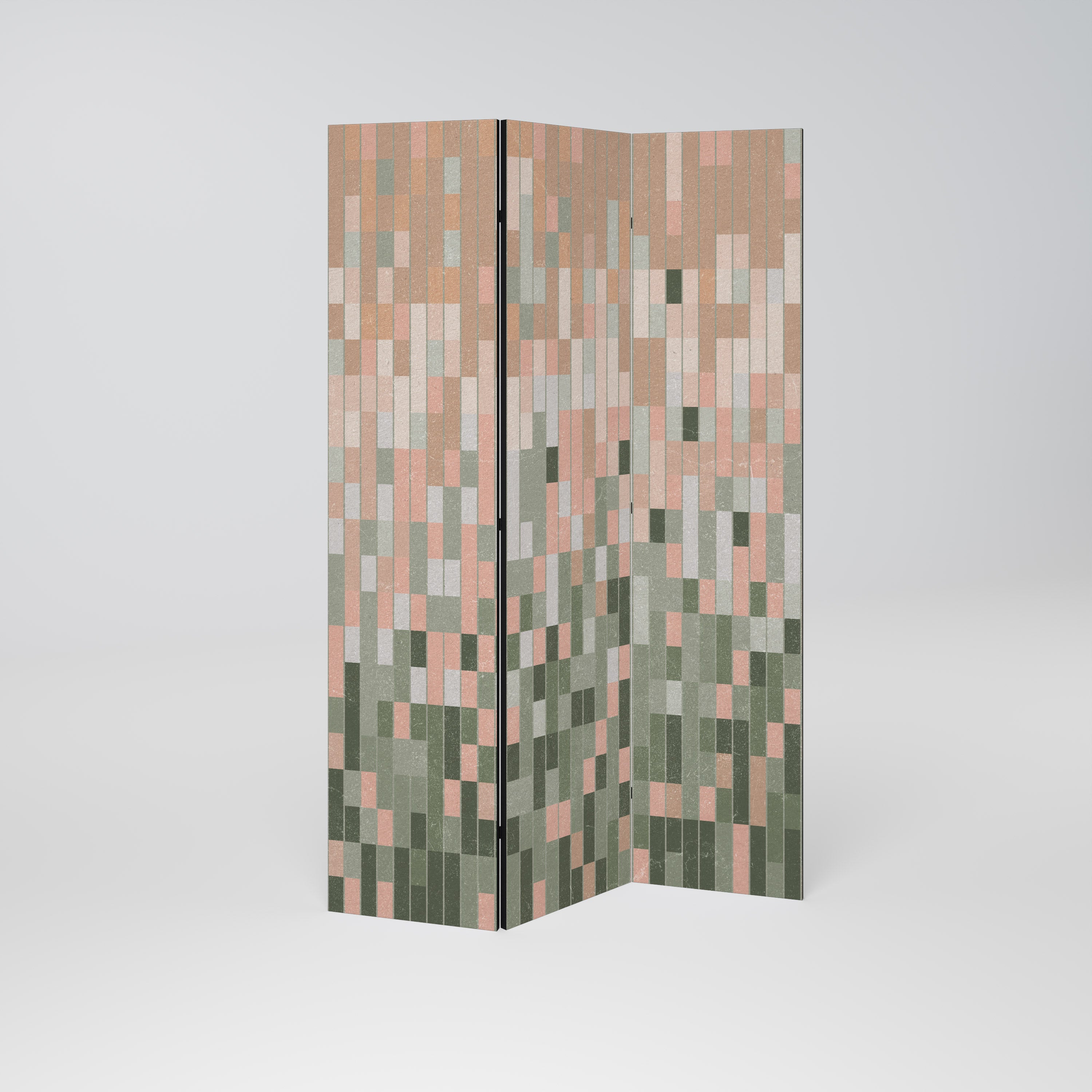 BUILDING THE FUTURE Biombo de 3 paneles