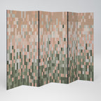 BUILDING THE FUTURE Decorative 6-Panel Room Divider