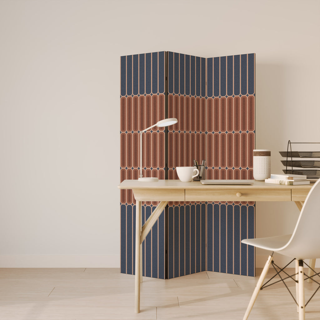 Biombo decorativo de 3 paneles HYPNOTIC GATE