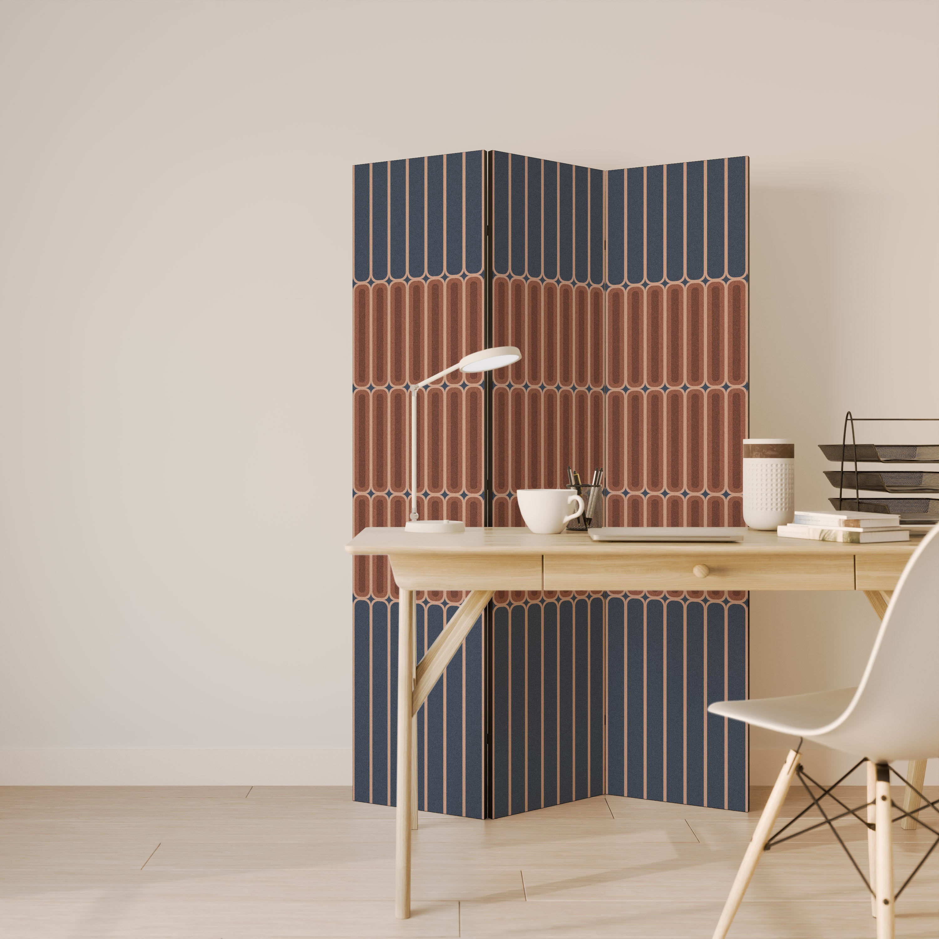 Biombo decorativo de 3 paneles HYPNOTIC GATE
