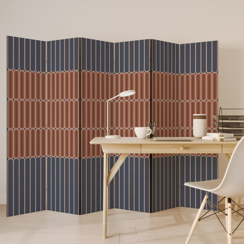 Biombo decorativo de 6 paneles HYPNOTIC GATE