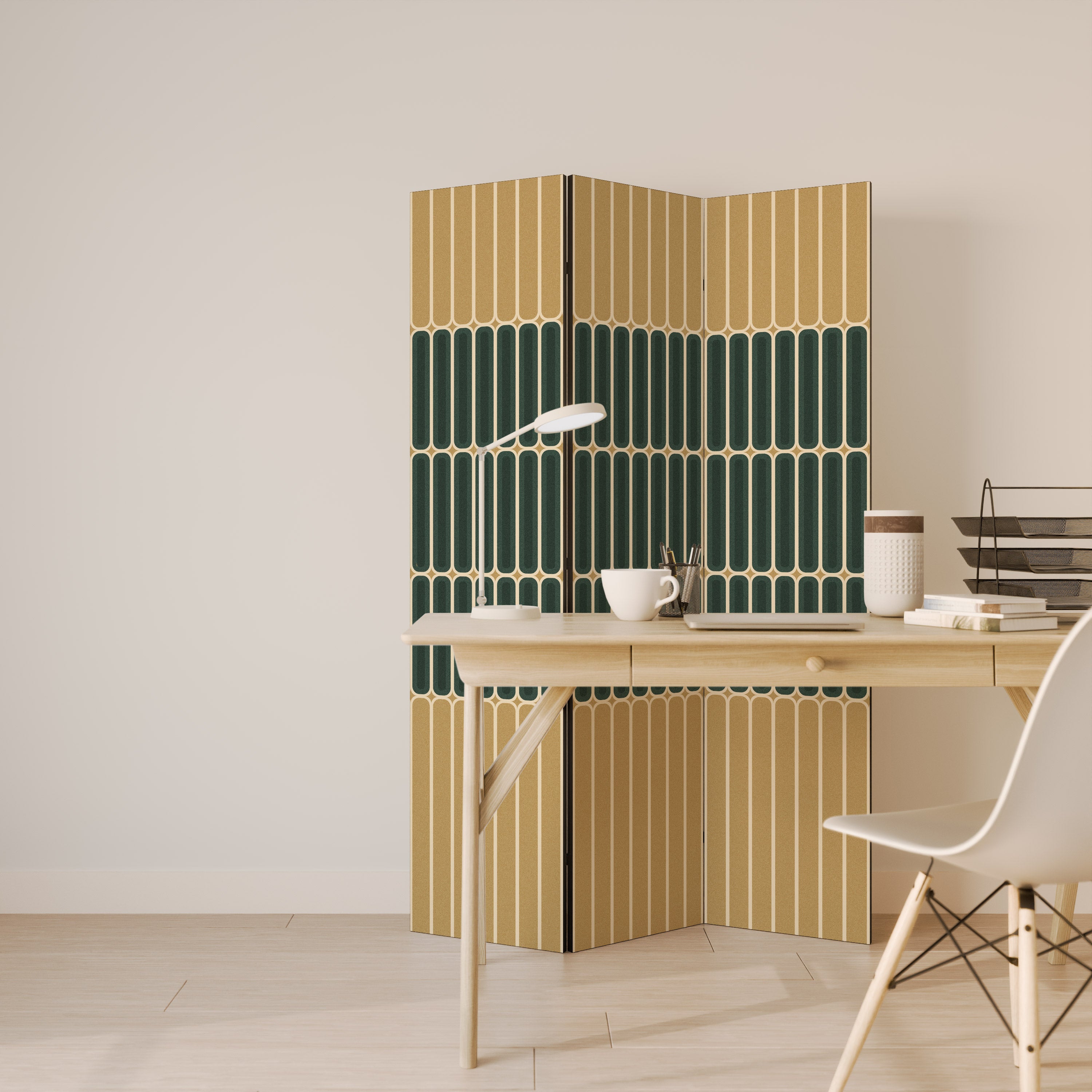 ILUSION GATE Biombo de 3 paneles