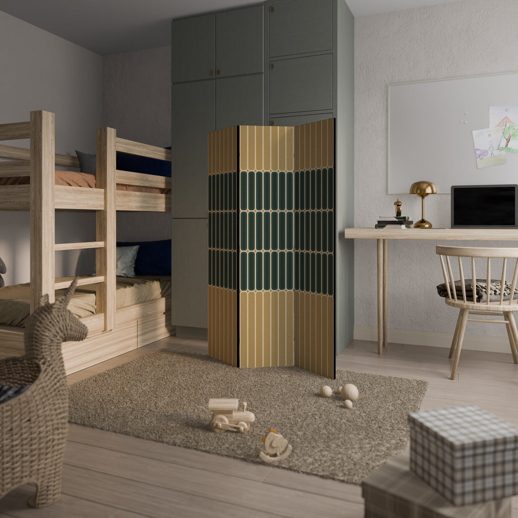 ILUSION GATE Biombo de 3 paneles