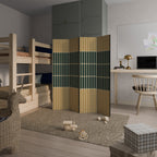 ILUSION GATE Biombo de 4 paneles