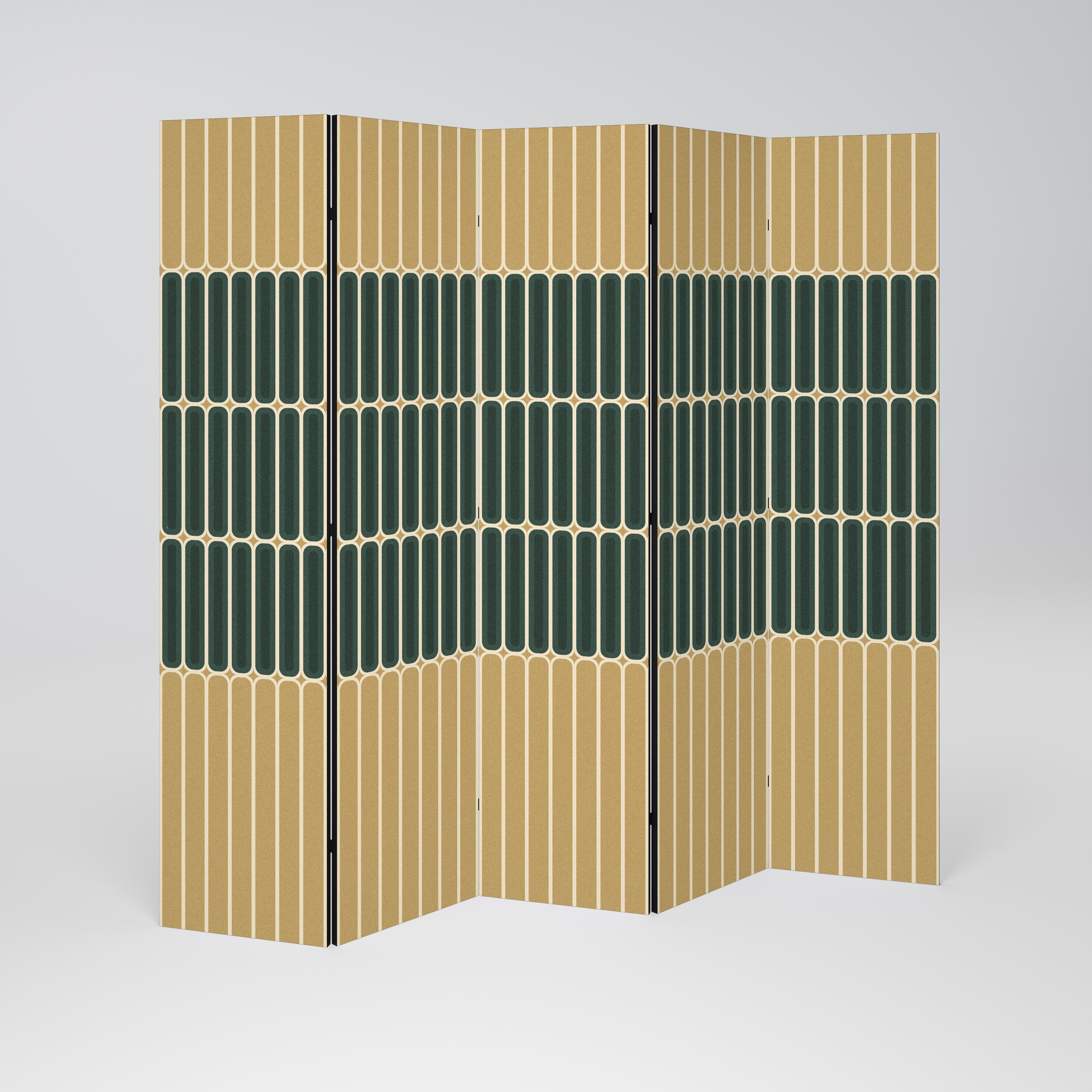 Biombo decorativo de 5 paneles ILUSION GATE