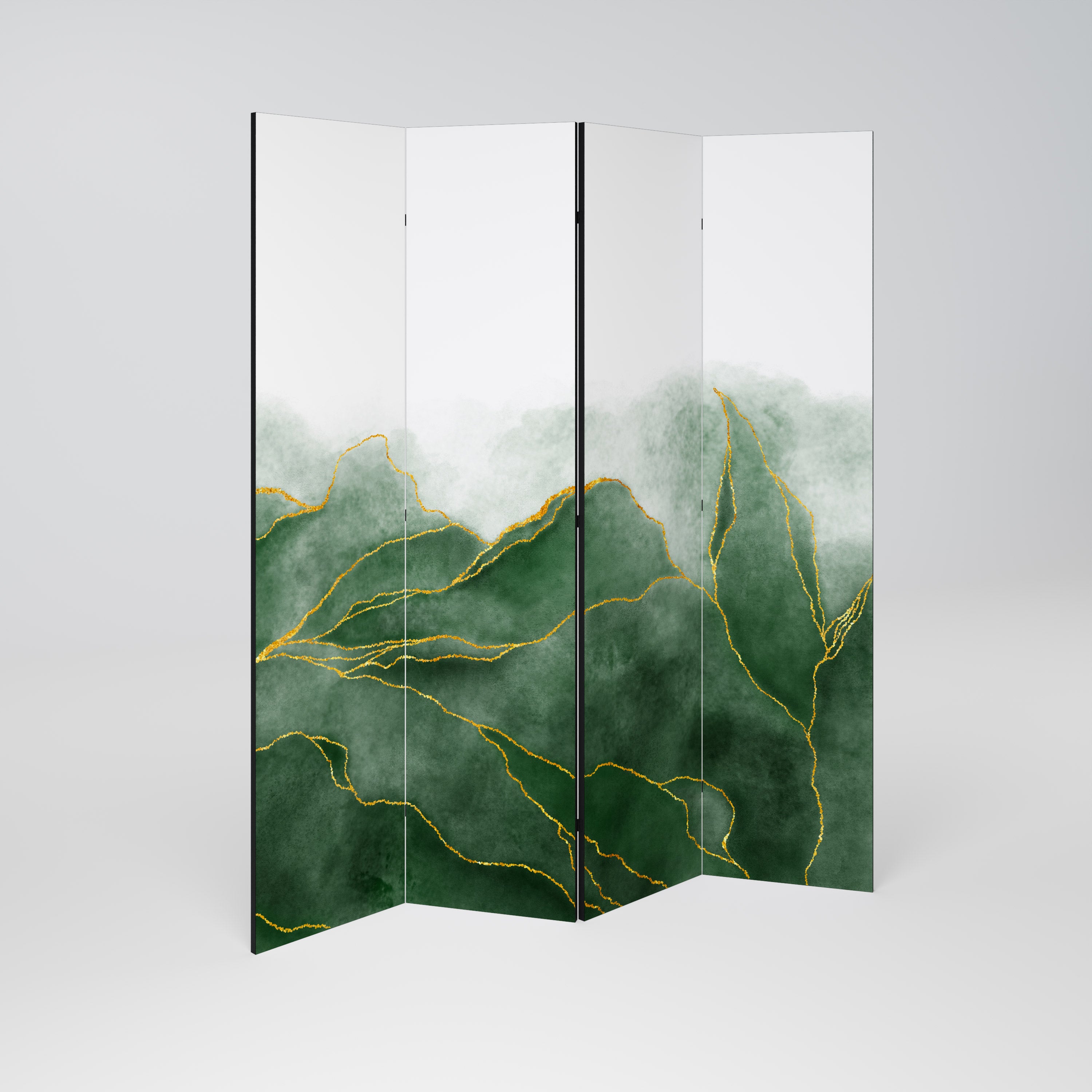 Biombo decorativo de 4 paneles EXPENSIVE NATURE