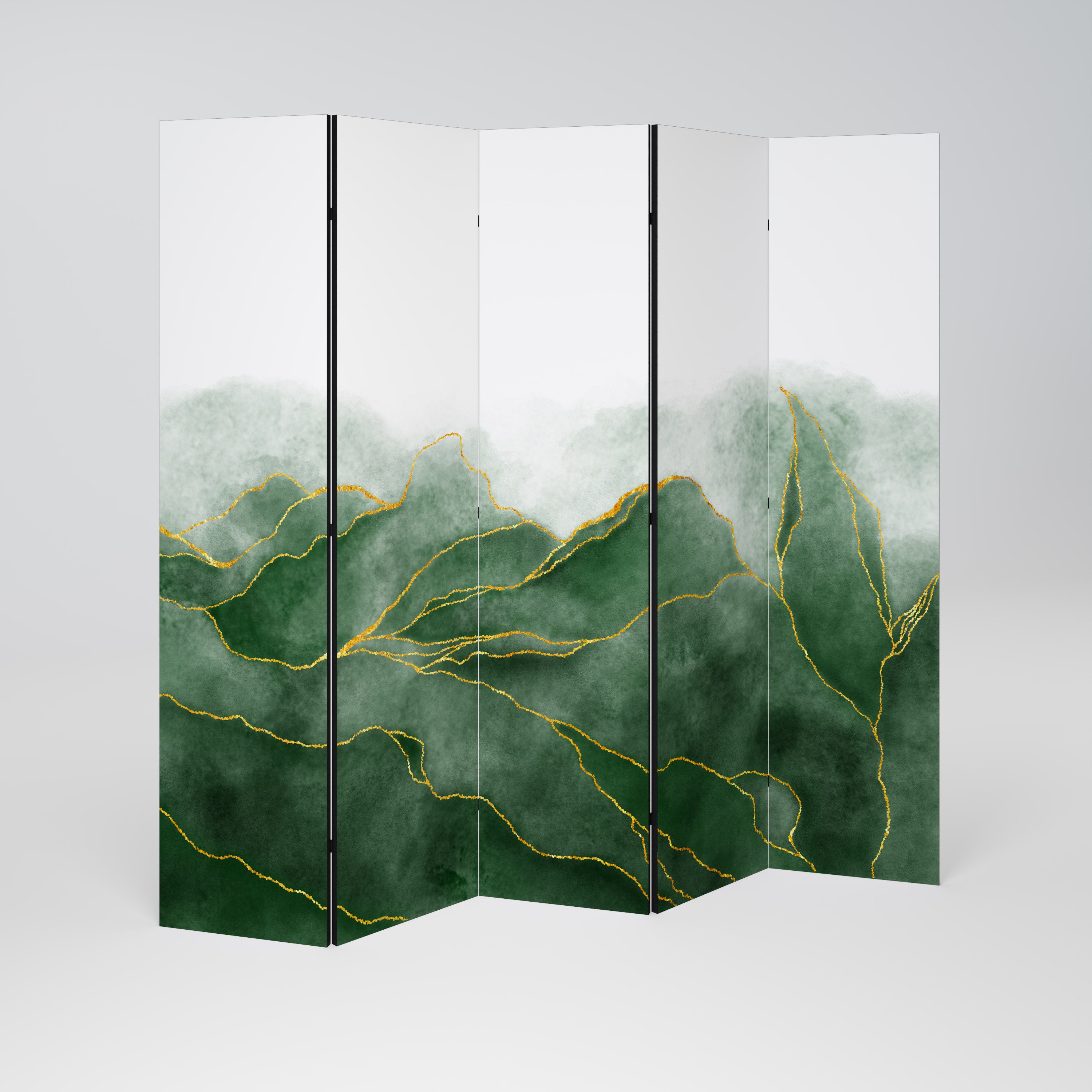 EXPENSIVE NATURE 5-Panel Room Divider