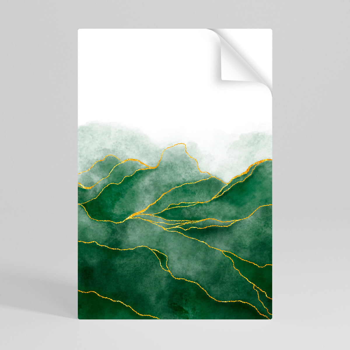 EXPENSIVE NATURE Peel and Stick Vertical Poster