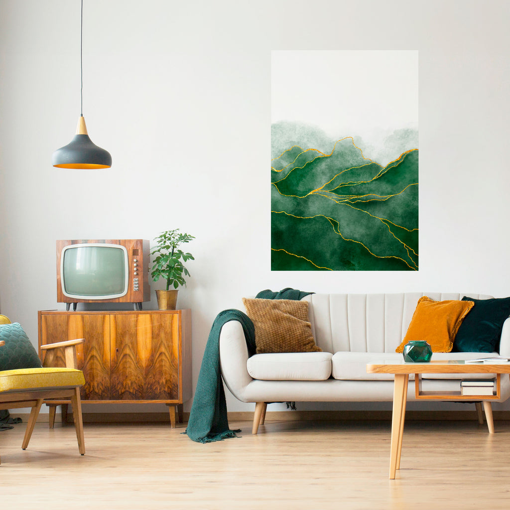 EXPENSIVE NATURE Peel and Stick Vertical Poster