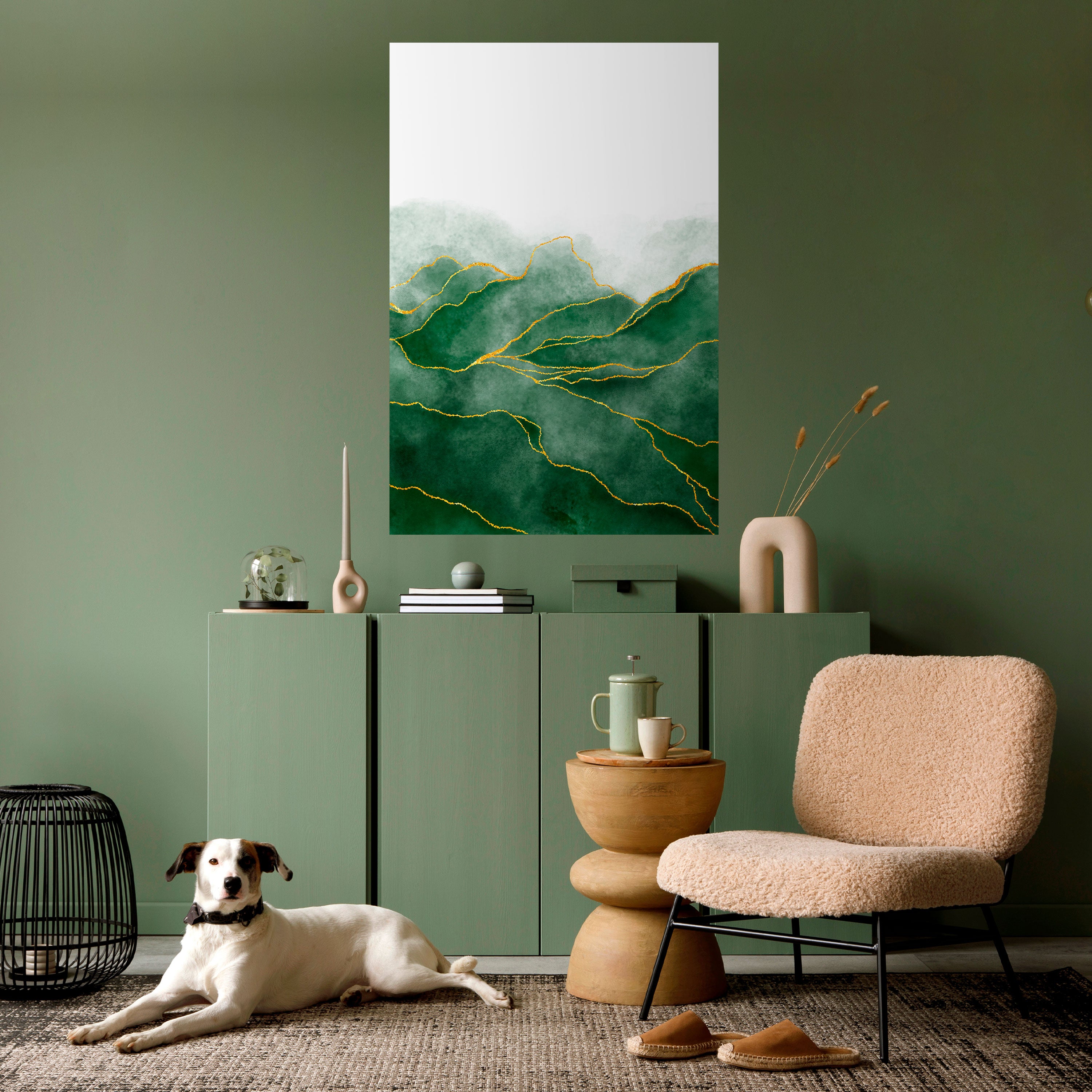 Póster vertical autoadhesivo CARO NATURALEZA