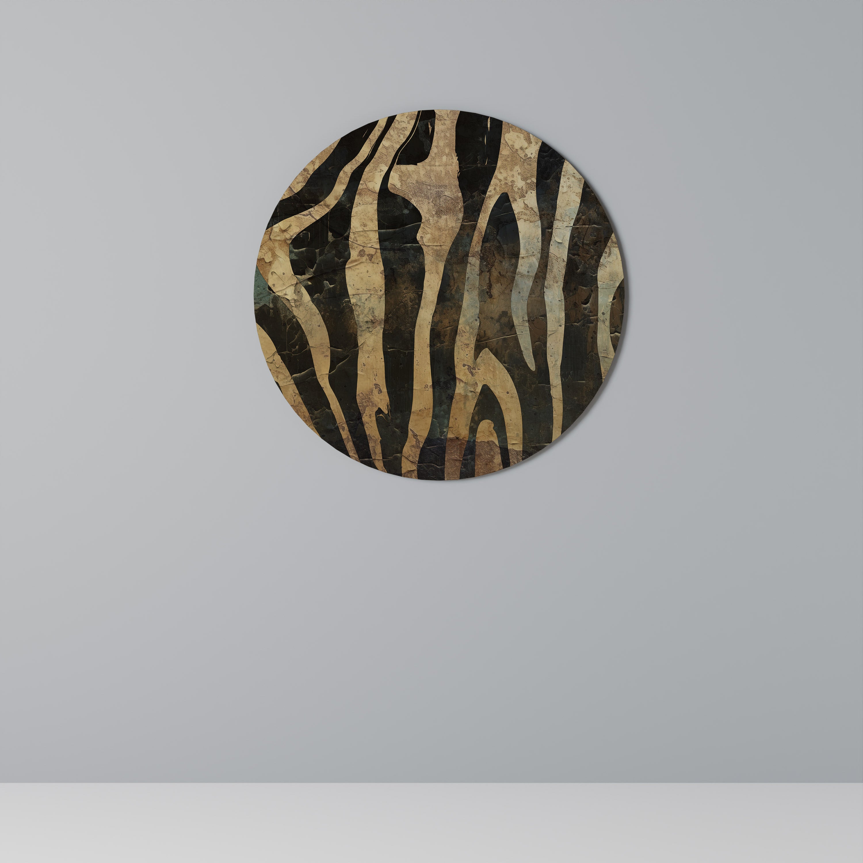 RUSTIC DANCE Round Wall Art