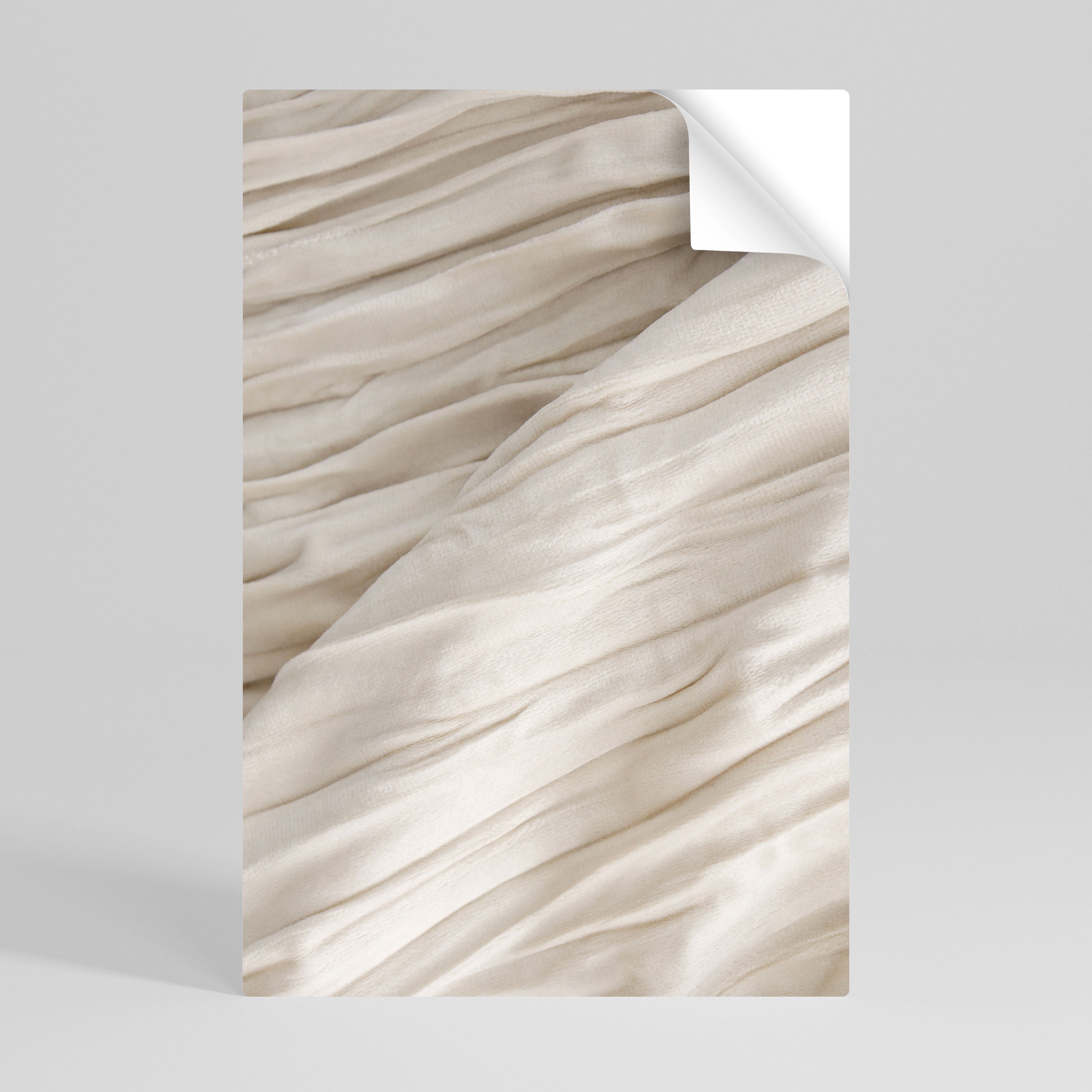 SERENE FOLDS Póster vertical autoadhesivo