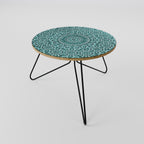 MOROCCAN TURQUOISE Coffee Table 60