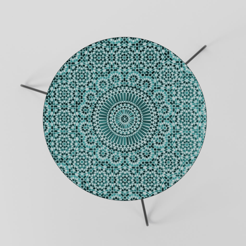 MOROCCAN TURQUOISE Coffee Table 60