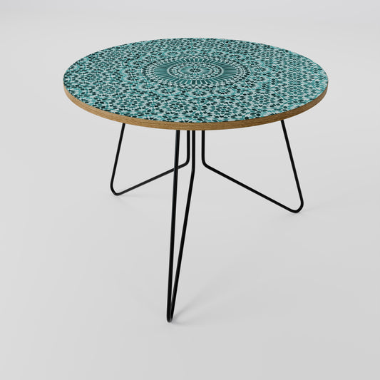 MOROCCAN TURQUOISE Mesa de centro