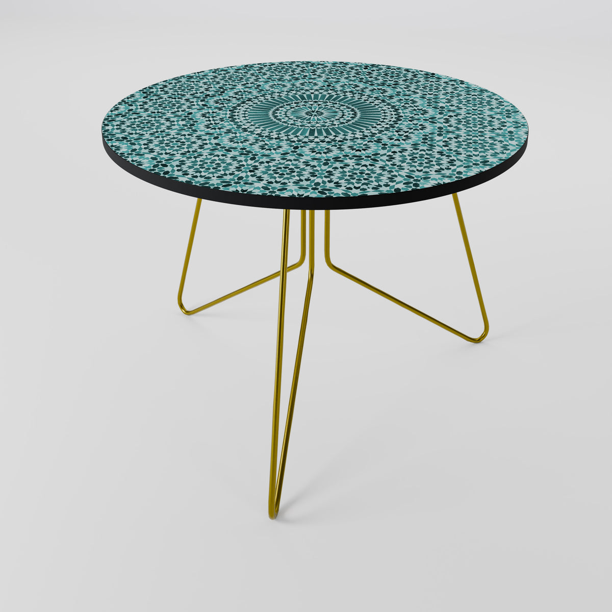 MOROCCAN TURQUOISE Mesa de centro
