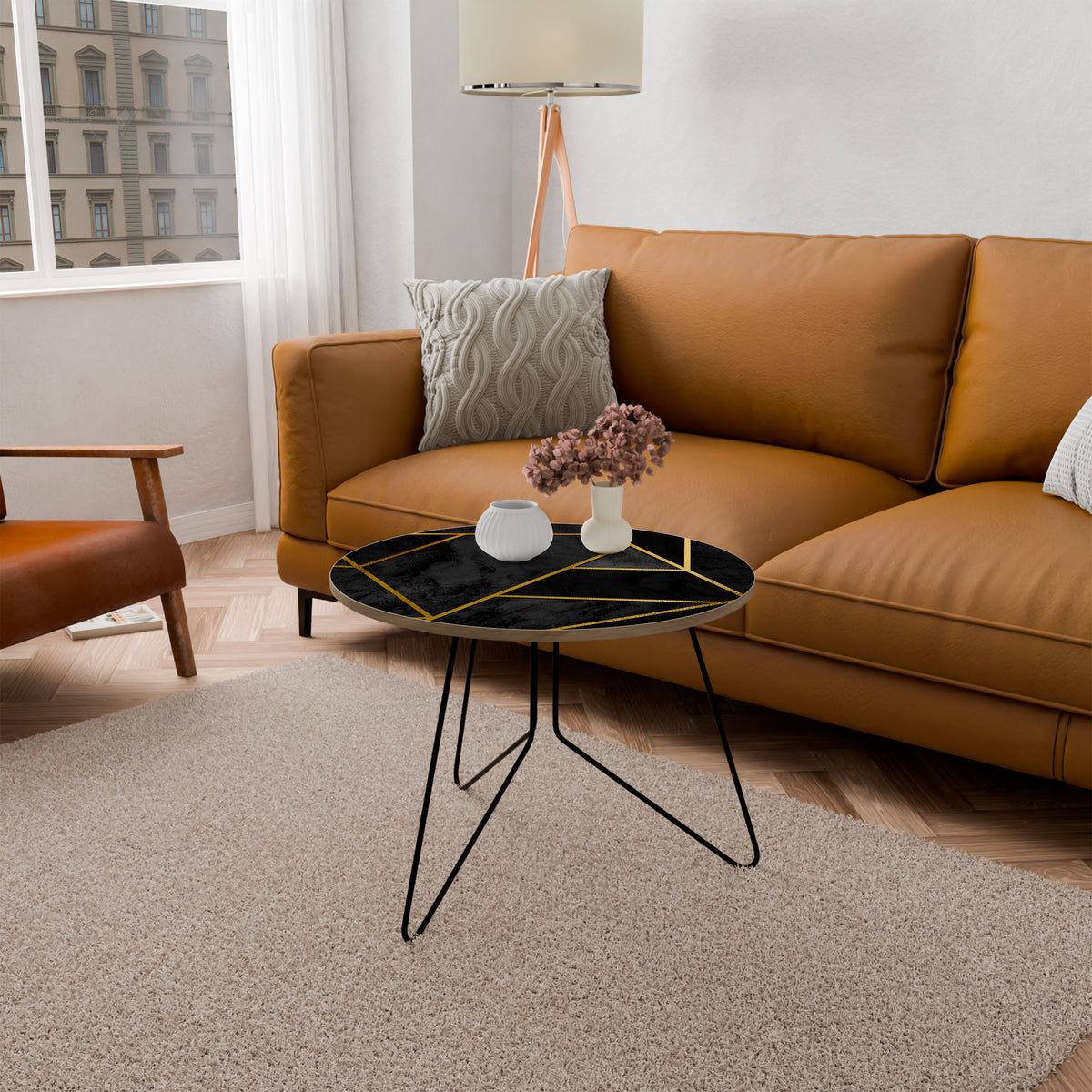 GLINTING GEOMETRIC DREAMS Coffee Table