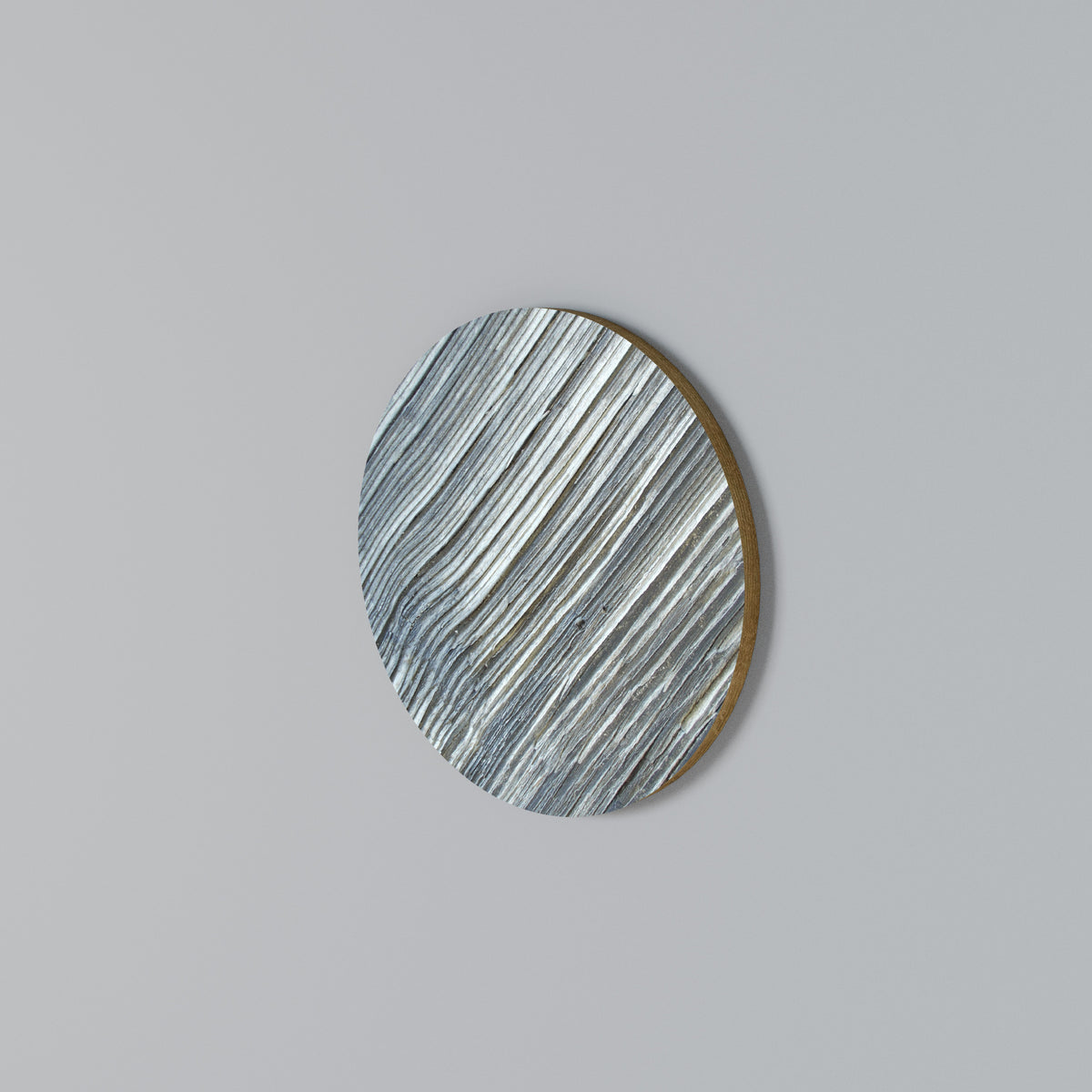 NATURE’S RIBBON RELIC Arte de pared redondo