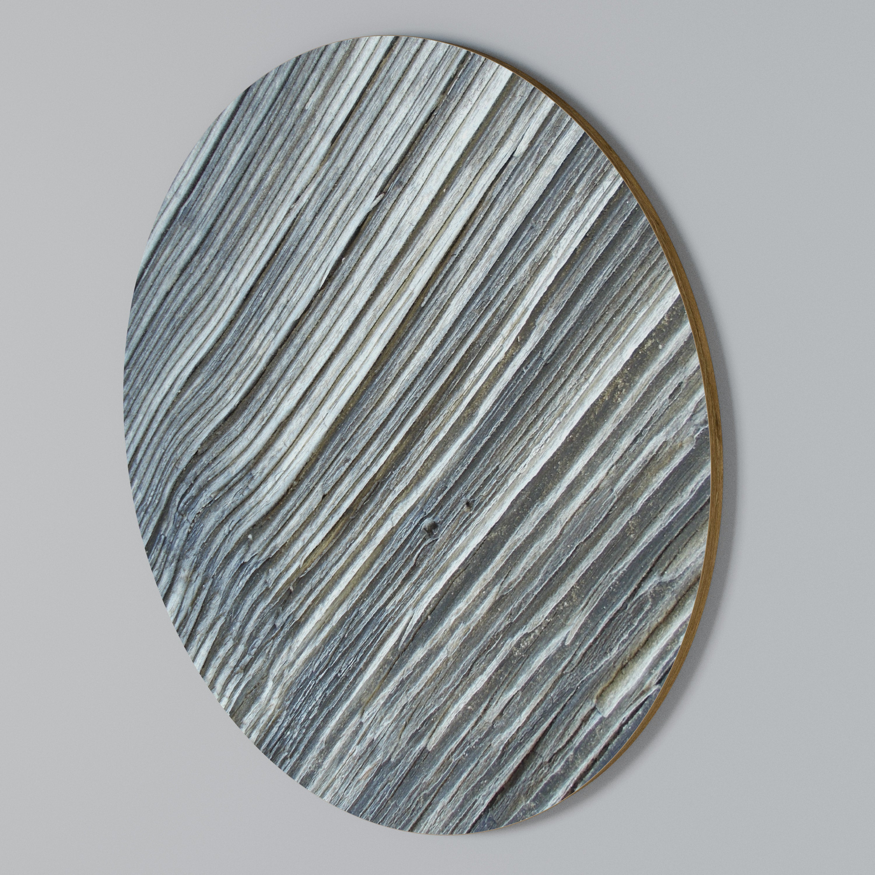 NATURE’S RIBBON RELIC Round Wall Art