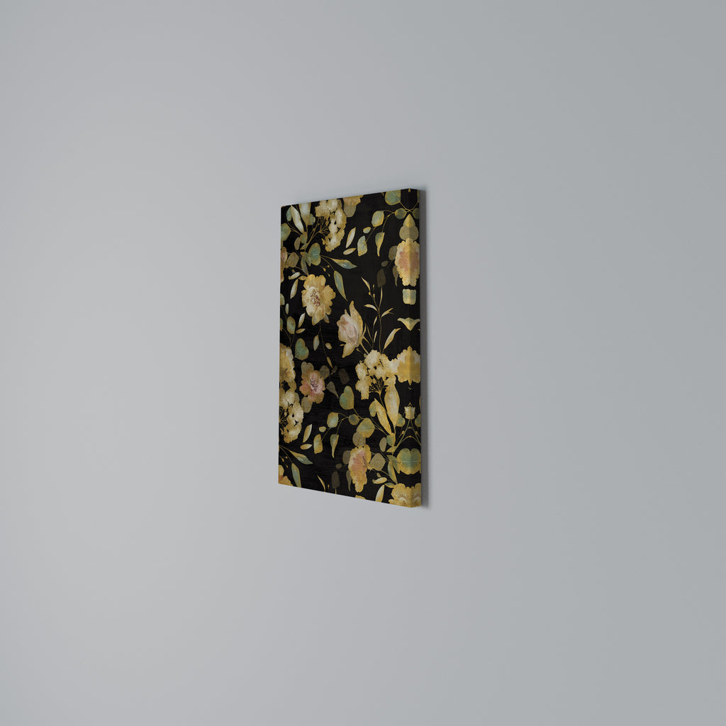 MODEST FLORAL Vertical Canvas Print