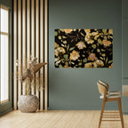 MODEST FLORAL Peel and Stick Horizontal Poster