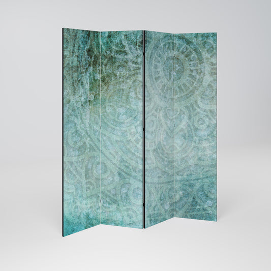 TIMELESS TEXTURAL TIDE Biombo de 4 paneles