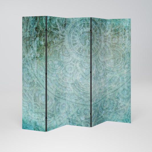 TIMELESS TEXTURAL TIDE Biombo de 5 paneles