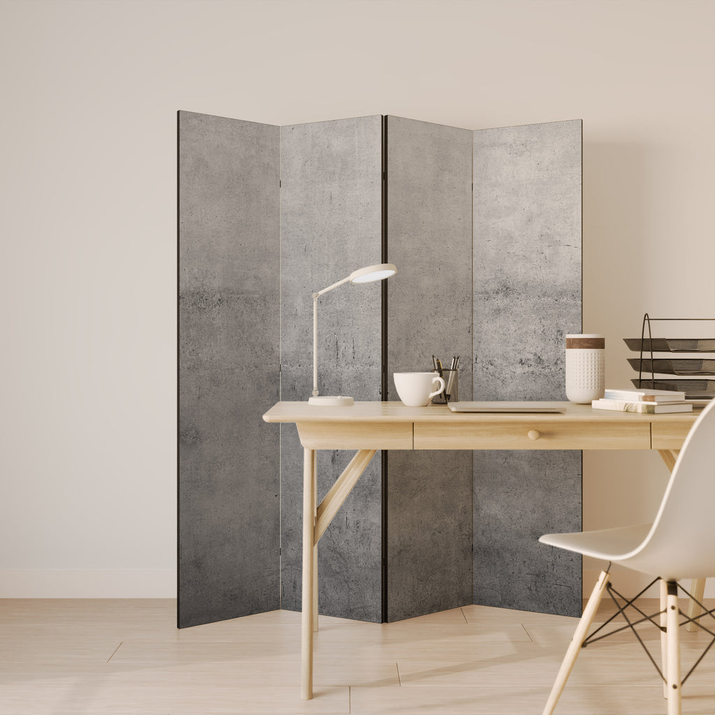 SUBTLE SHADOWS DISPLAY Decorative 4-Panel Room Divider