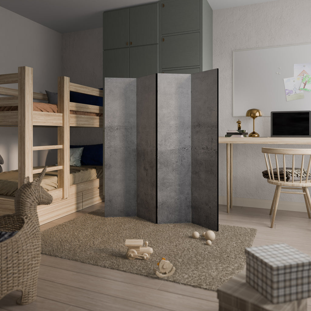 SUBTLE SHADOWS DISPLAY Decorative 4-Panel Room Divider