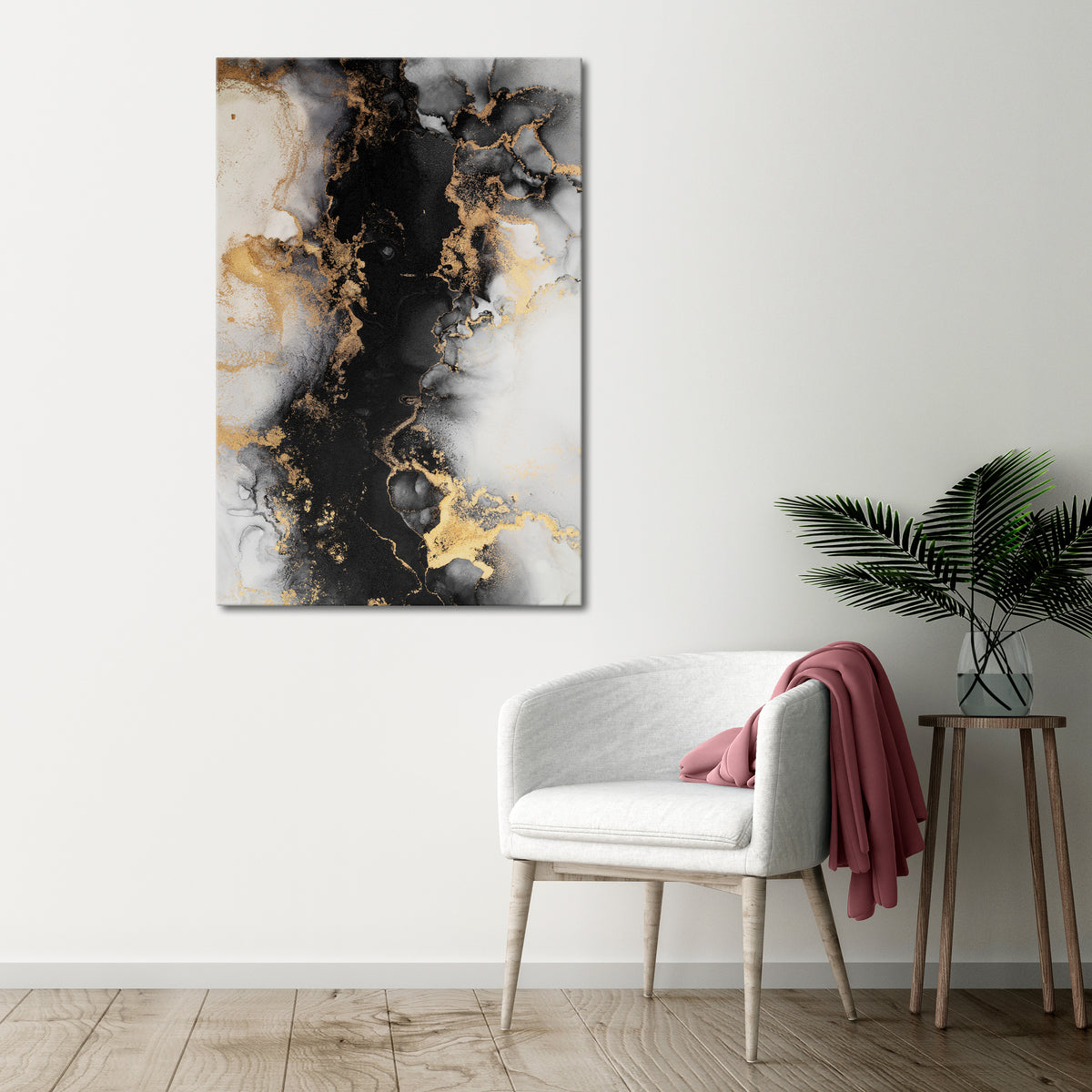 MARBLE OF TOMMORROW Cuadro en lienzo vertical