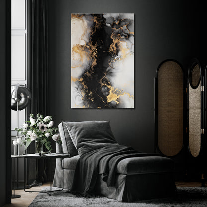 MARBLE OF TOMMORROW Cuadro en lienzo vertical