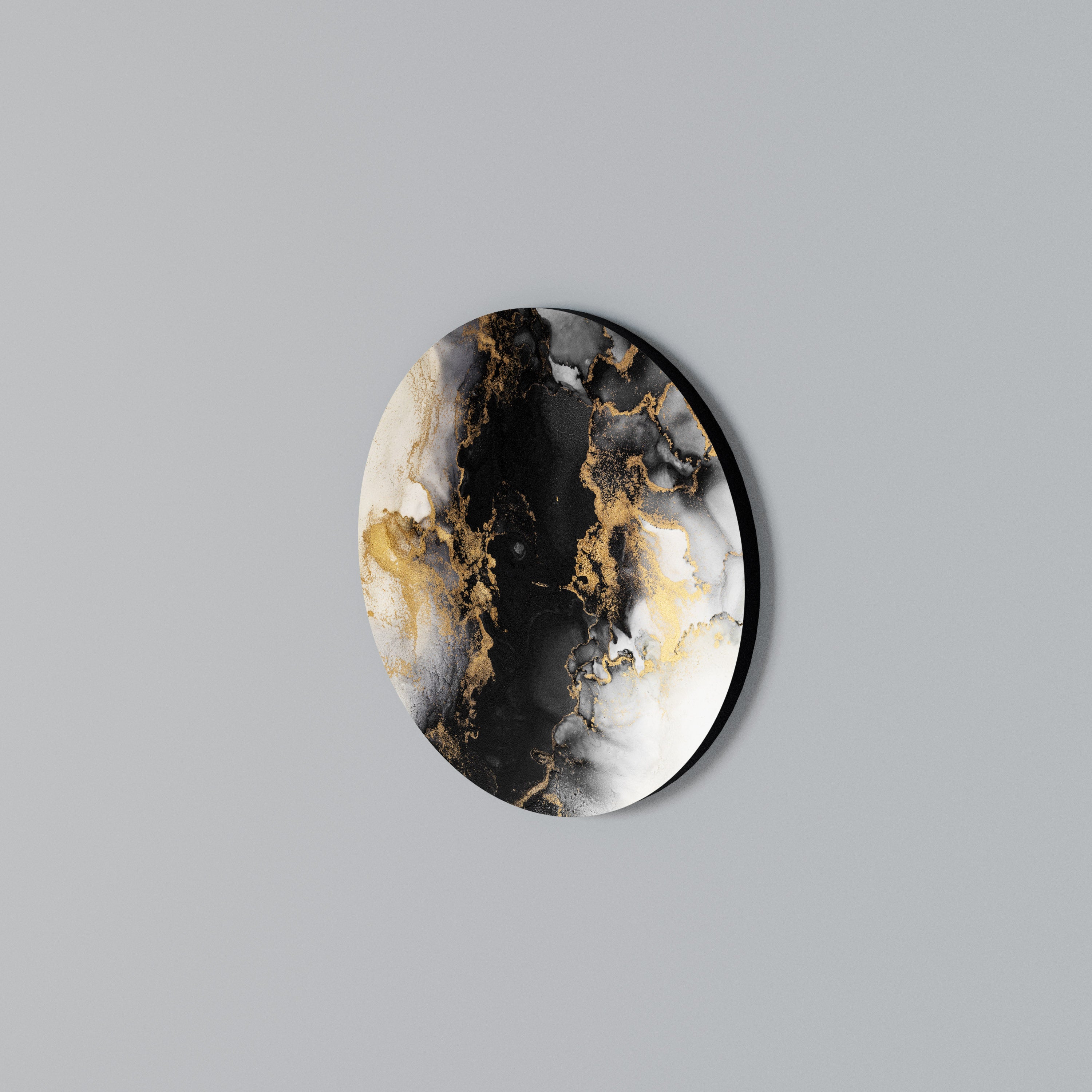 MARBLE OF TOMMORROW Round Wall Art