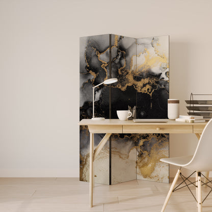 MARBLE OF TOMMORROW Biombo de 3 paneles