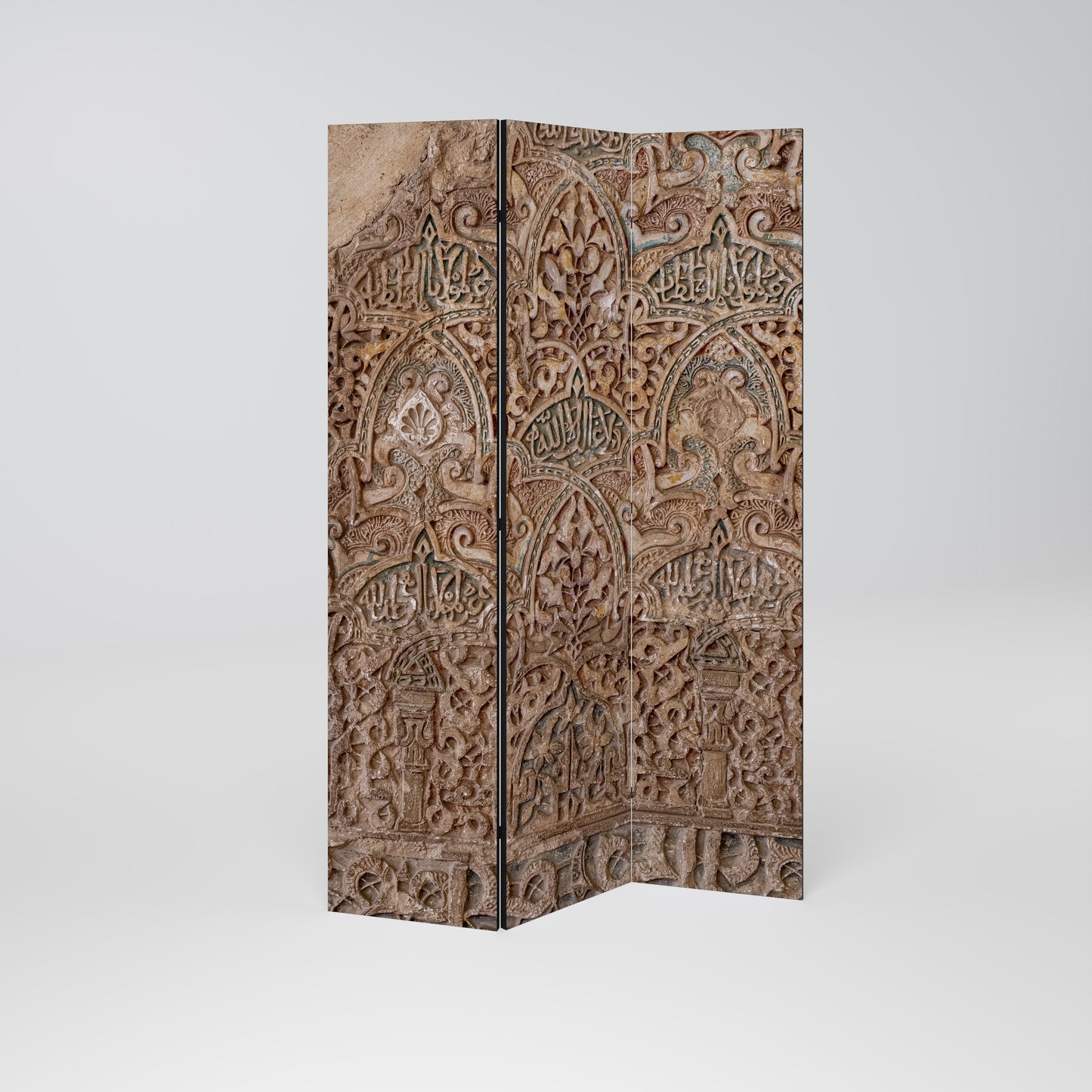 ARABESQUE WHISPERS Biombo de 3 paneles